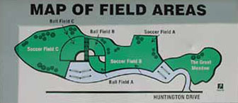 Map of Polo Grounds Park